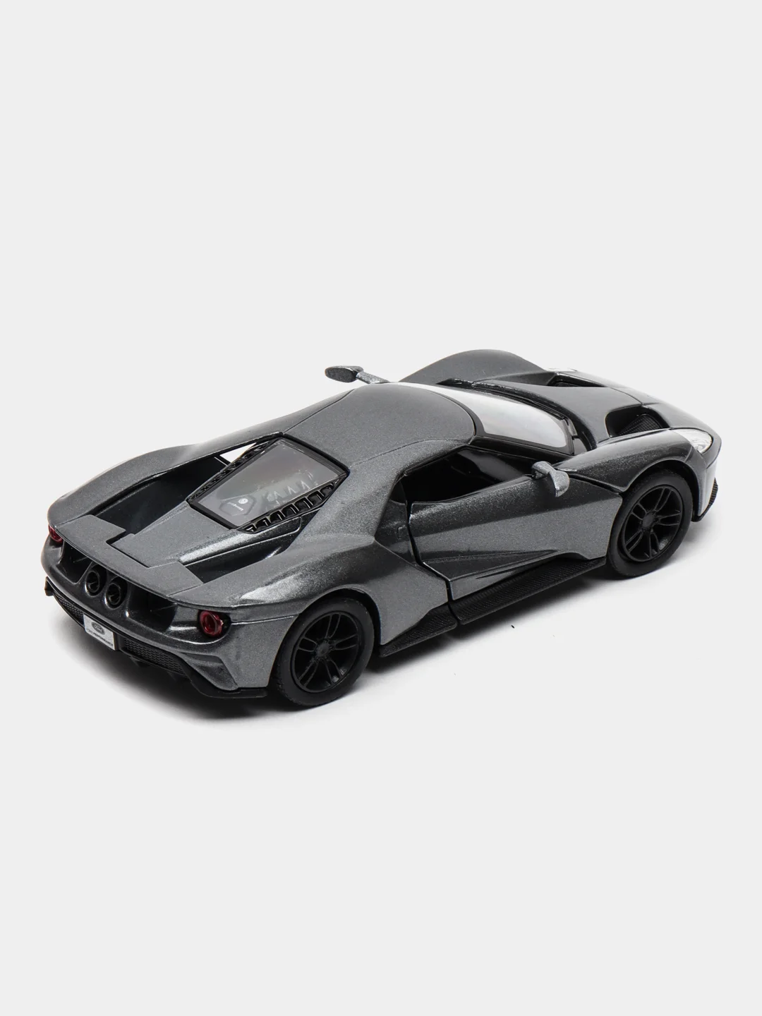 Серый металлическая машинка Kinsmart 1:38 2017 Ford GT KT5391D