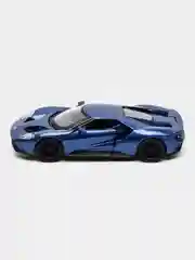 Синий металлическая машинка Kinsmart 1:38 2017 Ford GT KT5391D