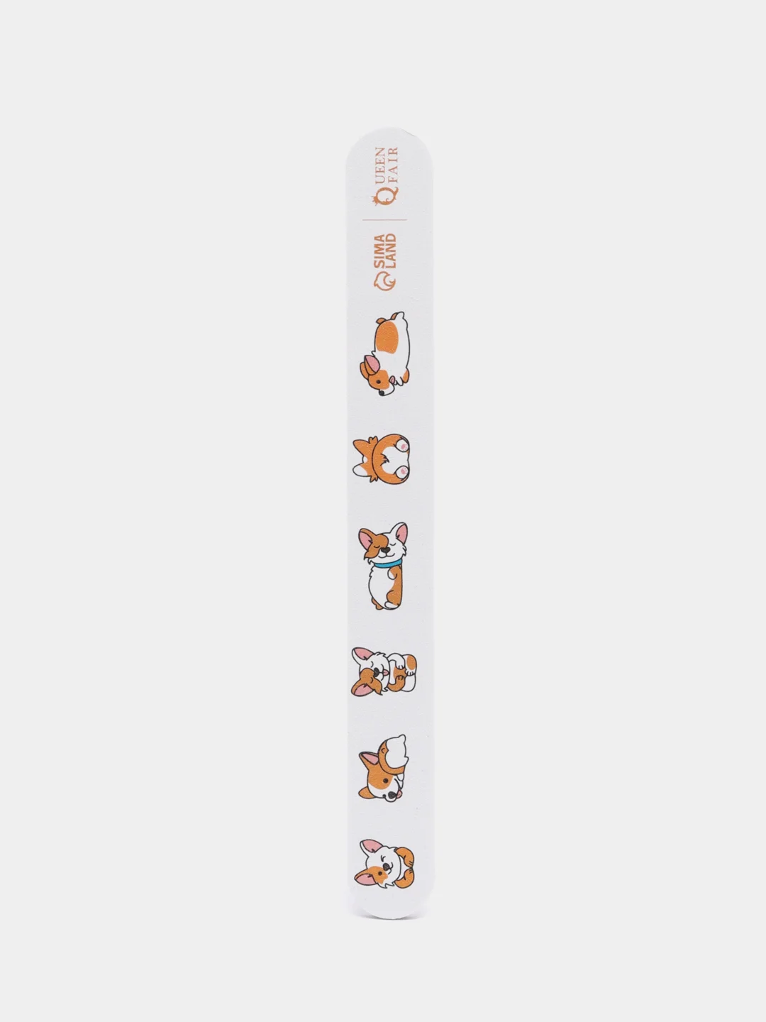 Пилка для ногтей "Корги", 180/240, 18 см