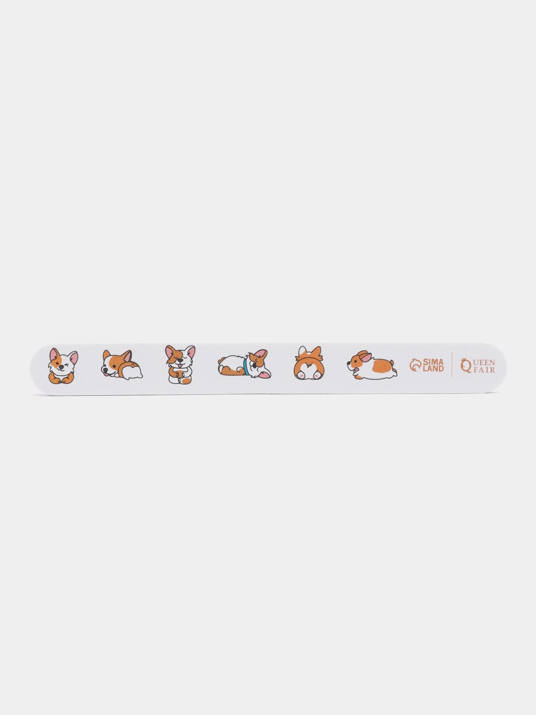 Пилка для ногтей "Корги", 180/240, 18 см
