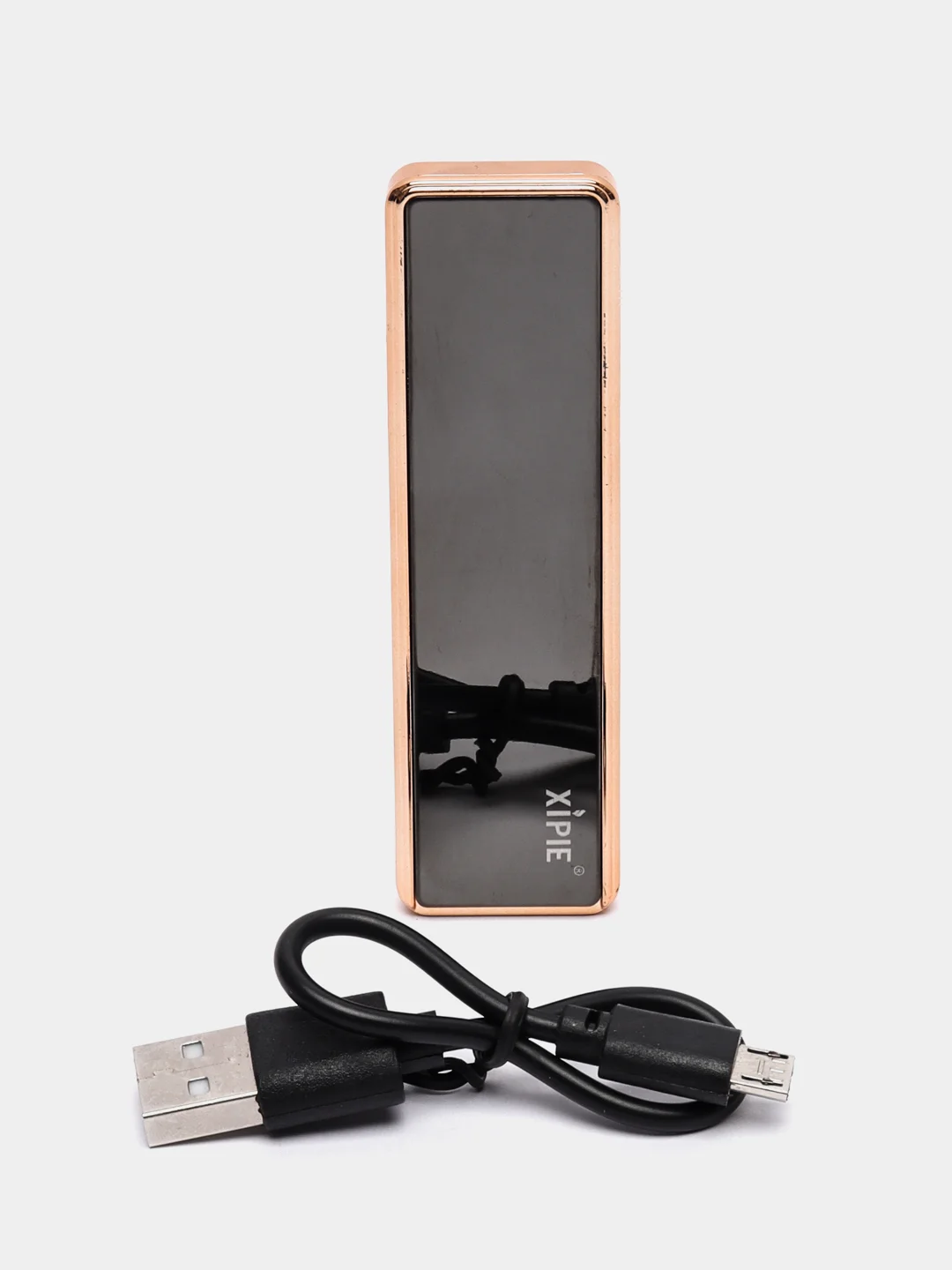 Черный электронная USB зажигалка с электронной спиралью