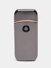 Тёмно-серый электронная USB зажигалка, с электронной спиралью