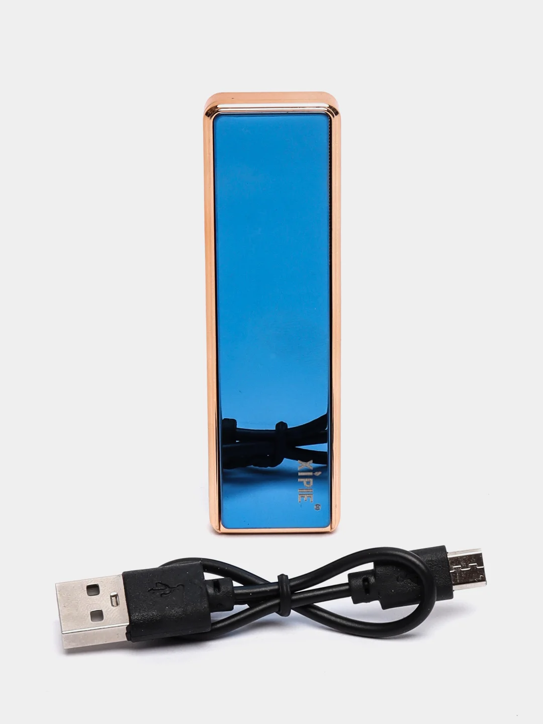 Золотой электронная USB зажигалка с электронной спиралью