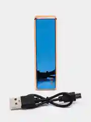 Золотой электронная USB зажигалка с электронной спиралью