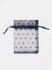Разноцветный мешочек подарочный, из органзы