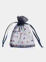 Разноцветный мешочек подарочный, из органзы