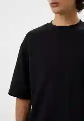 Черный футболка Uniqlo U AIRism с хлопком