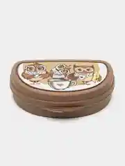 Коричневый контейнер для еды