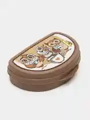 Коричневый контейнер для еды