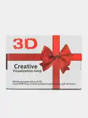 Светильник 3D в виде мяча, с пультом управления