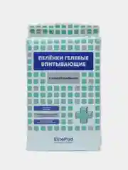 Пелёнки для собак гелевые с хлоргексидином Elitepad "Chlorhexidine", 60 х 90 см, 10 шт/уп