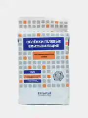 Пелёнки для собак одноразовые гелевые с углём Elitepad "Active Carbon", 60 х 60 см, 10 шт/уп