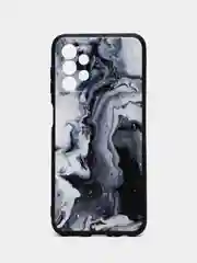 Хаки силиконовый чехол для Samsung Galaxy A13 4G, с принтом, с рисунком (Самсунг Галакси А13)
