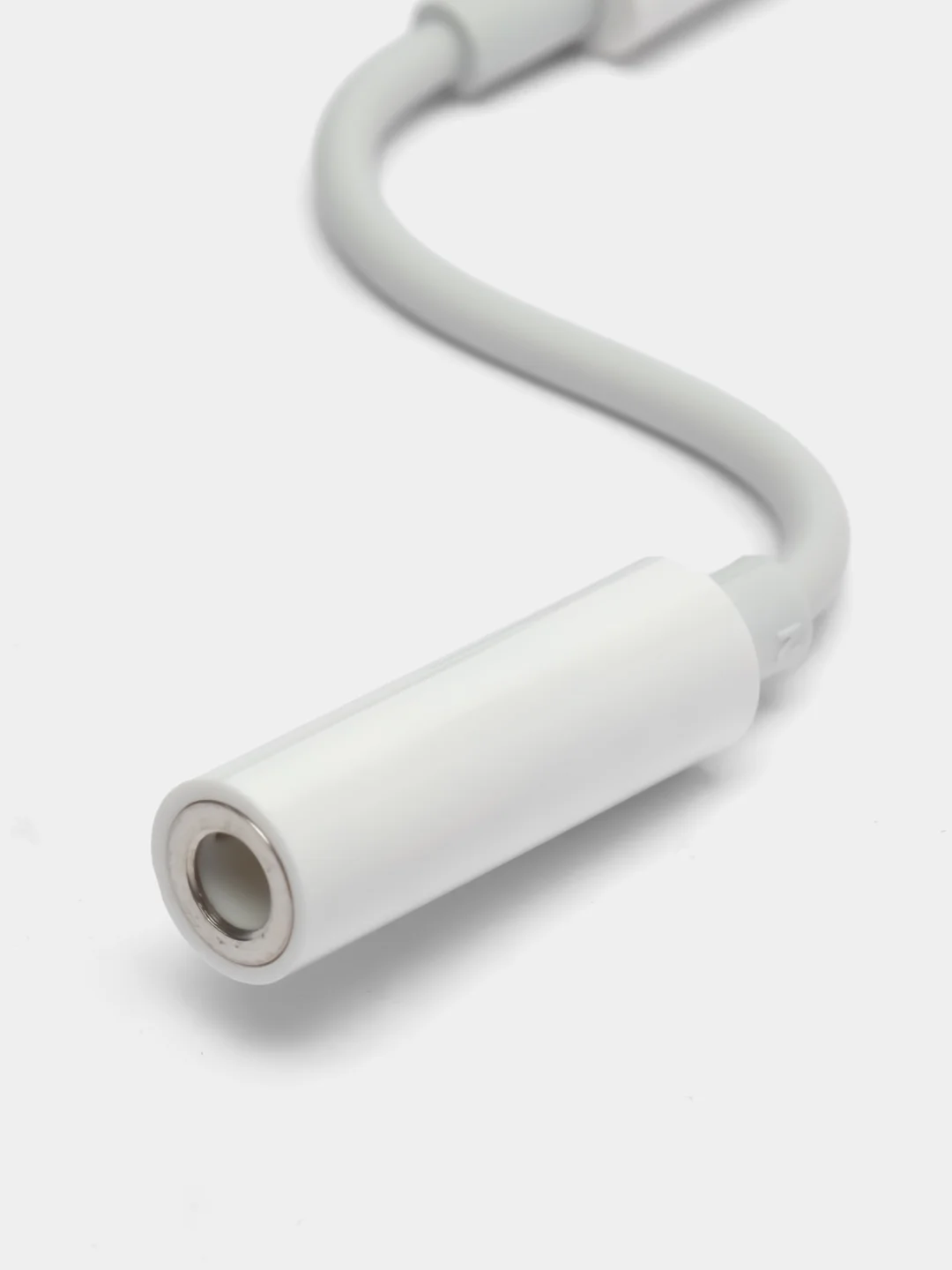 Белый переходник для наушников Lightning -Jack Yesido YAU31, 3.5 mm