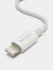 Белый переходник для наушников Lightning -Jack Yesido YAU31, 3.5 mm