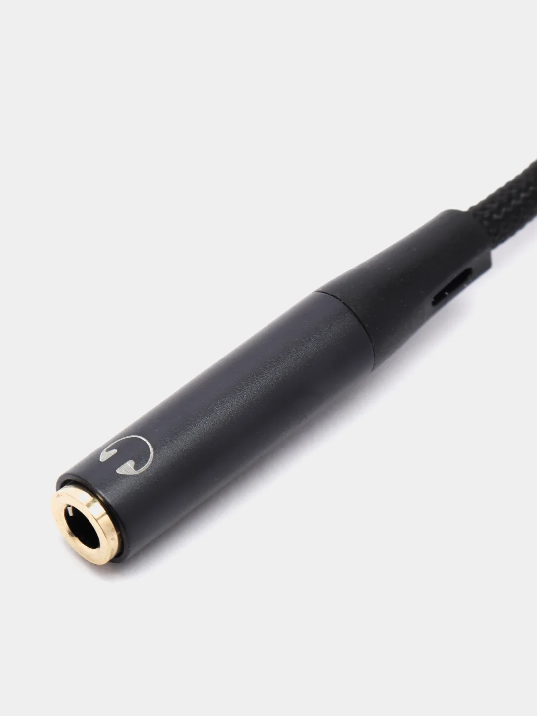 Черный переходник для наушников Lightning -Jack Yesido YAU37, AUX, 3.5 mm