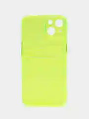 Желтый чехол для айфон 11 12 iPhone 13 14 15 / 7 8 / Pro Max Plus / XR / XS, силиконовый для карт