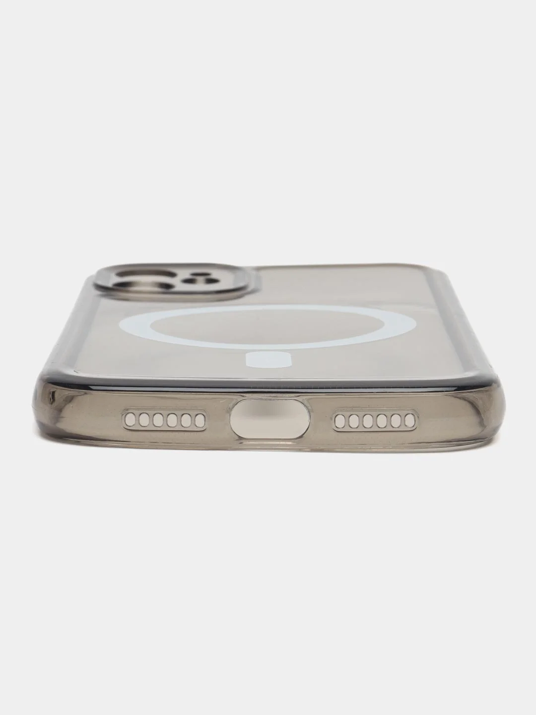 Черный чехол Premium MagSafe на iPhone 11, 12, 13, 14 Pro Max, айфон, магсейф, про макс, силиконовый
