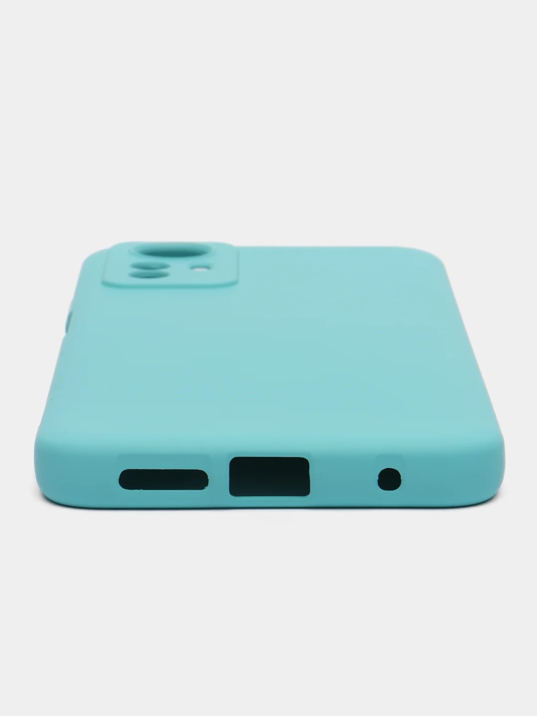 Бирюзовый чехол для Redmi Note 12S, Редми Нот 12С, силиконовый Silicone Cover