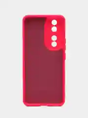 Тёмно-зелёный чехол Silicone Cover для Honor 90 (Хонор 90), силиконовый