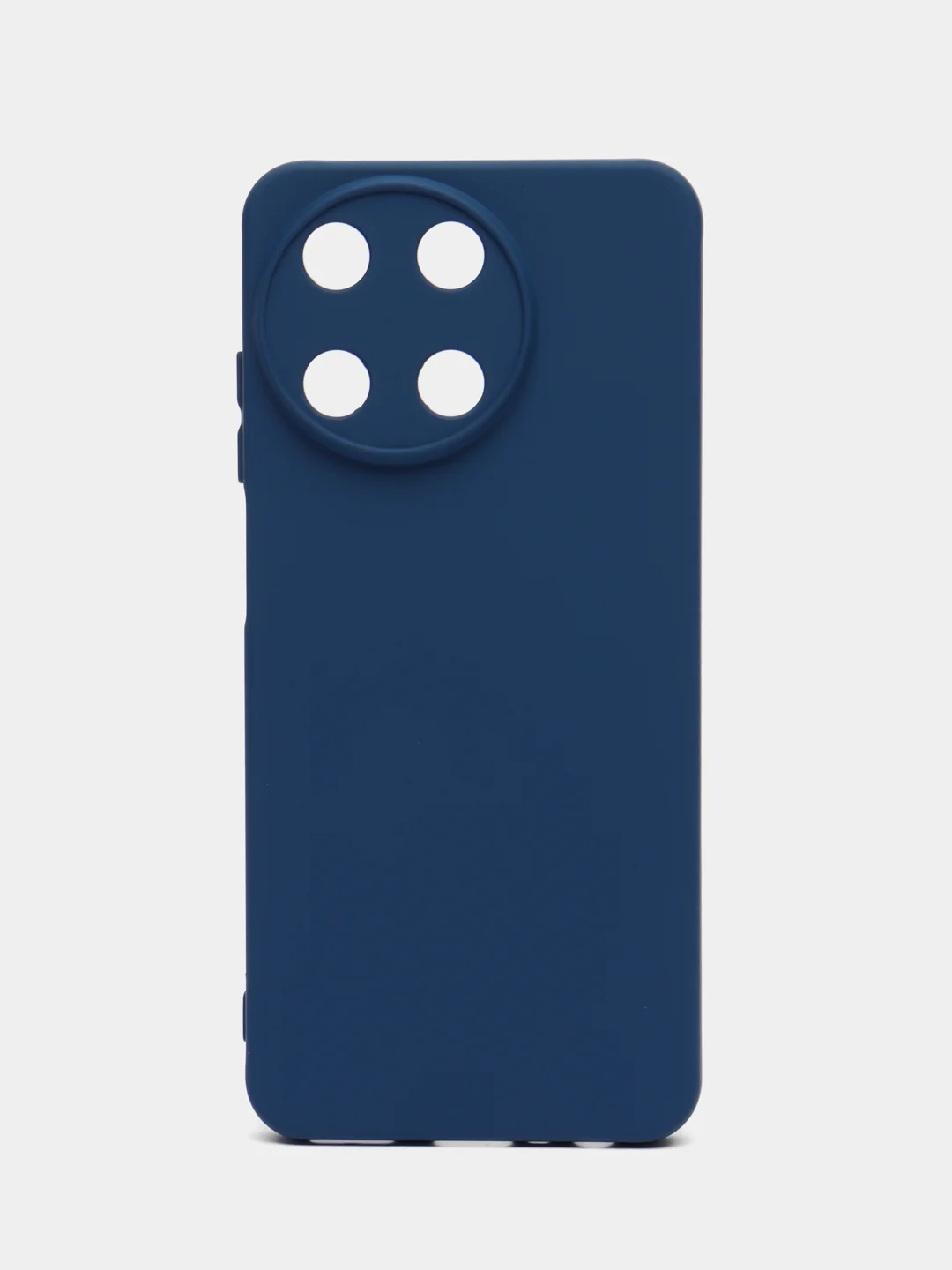 Темно-синий чехол Silicone Cover для Realme 11 4G (Реалми 11 4Г), силиконовый