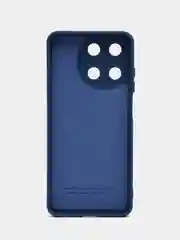 Темно-синий чехол Silicone Cover для Realme 11 4G (Реалми 11 4Г), силиконовый