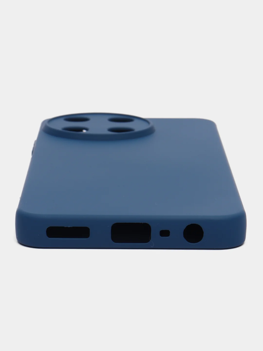 Темно-синий чехол Silicone Cover для Realme 11 4G (Реалми 11 4Г), силиконовый