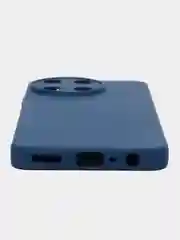 Темно-синий чехол Silicone Cover для Realme 11 4G (Реалми 11 4Г), силиконовый