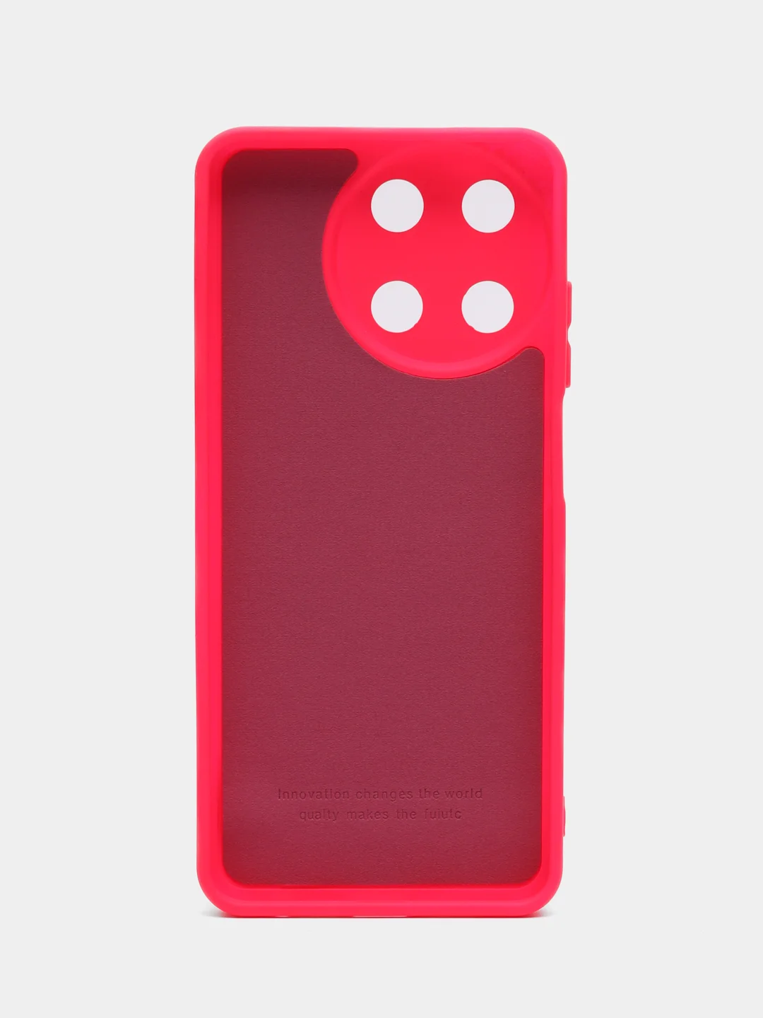 Фуксия чехол Silicone Cover для Realme 11 4G (Реалми 11 4Г), силиконовый