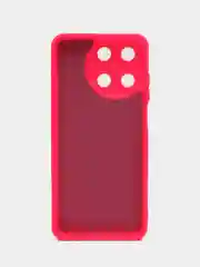 Фуксия чехол Silicone Cover для Realme 11 4G (Реалми 11 4Г), силиконовый