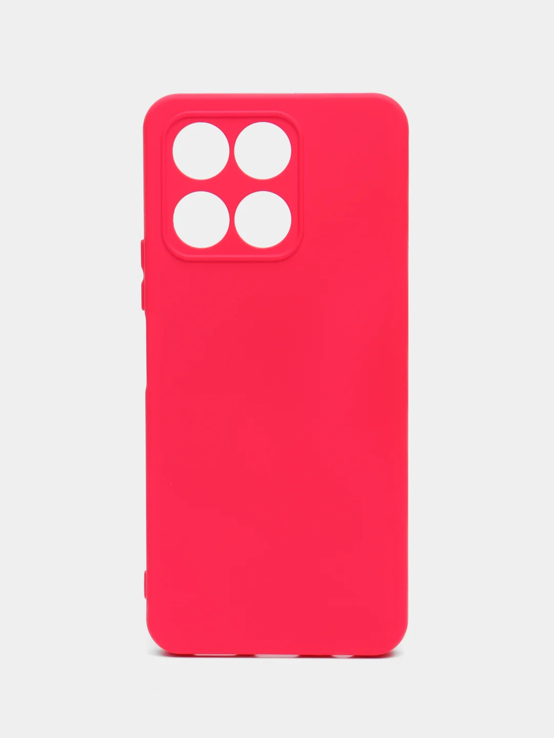 Фуксия чехол силиконовый Silicone Cover для Honor X6a (Хонор Х6а)