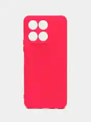 Фуксия чехол силиконовый Silicone Cover для Honor X6a (Хонор Х6а)