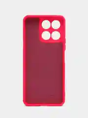 Фуксия чехол силиконовый Silicone Cover для Honor X6a (Хонор Х6а)