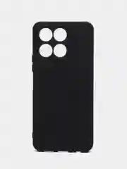 Черный чехол силиконовый Silicone Cover для Honor X6a (Хонор Х6а)