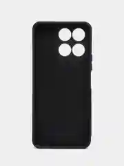 Черный чехол силиконовый Silicone Cover для Honor X6a (Хонор Х6а)