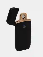 Черный электронная USB зажигалка, с электронной спиралью