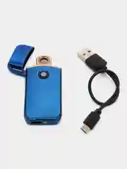 Золотой электронная USB зажигалка, с электронной спиралью