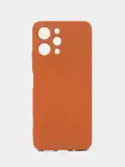 Коричневый чехол для Xiaomi Redmi 12 (Сяоми редми 12), с мягкой подкладкой
