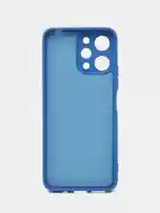 Синий чехол для Xiaomi Redmi 12 (Сяоми редми 12), с мягкой подкладкой
