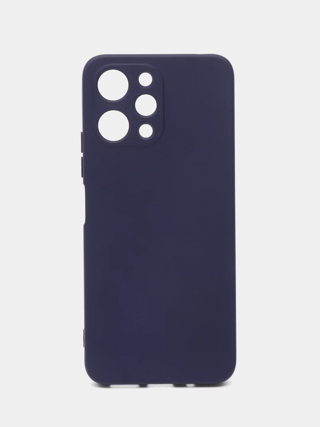 Темно-синий чехол для Xiaomi Redmi 12 (Сяоми редми 12), с мягкой подкладкой