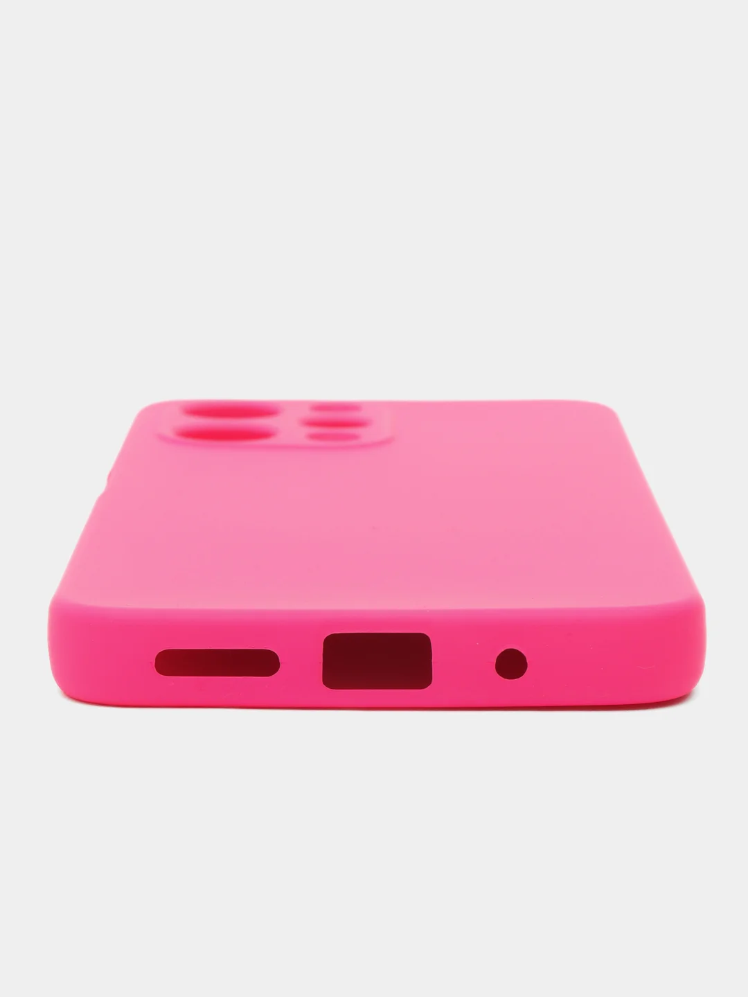 Фуксия чехол для Xiaomi Redmi 12 (Сяоми редми 12), с мягкой подкладкой