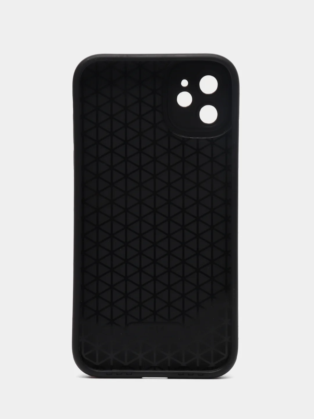 Синий чехол на Айфон 11, ткань, мозаика, рельефный, узор, 4 принта, чехол на iPhone 11