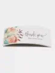 Золотистый хаки набор наклеек с надписью "Thank you", "Спасибо"