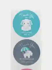 Морской набор наклеек с надписью "Thank you", "Спасибо"