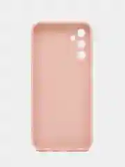 Бежевый чехол для Samsung Galaxy A14 (Самсунг Галакси А14), силиконовый, цветной, матовый