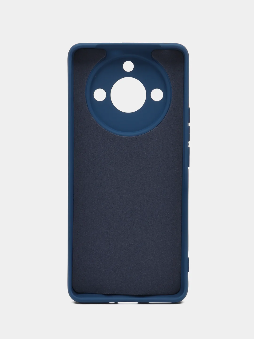 Синий чехол Silicone Cover для Realme 11 Pro 5G, 11 Pro Plus (Реалме 11 Про Плюс), силиконовый