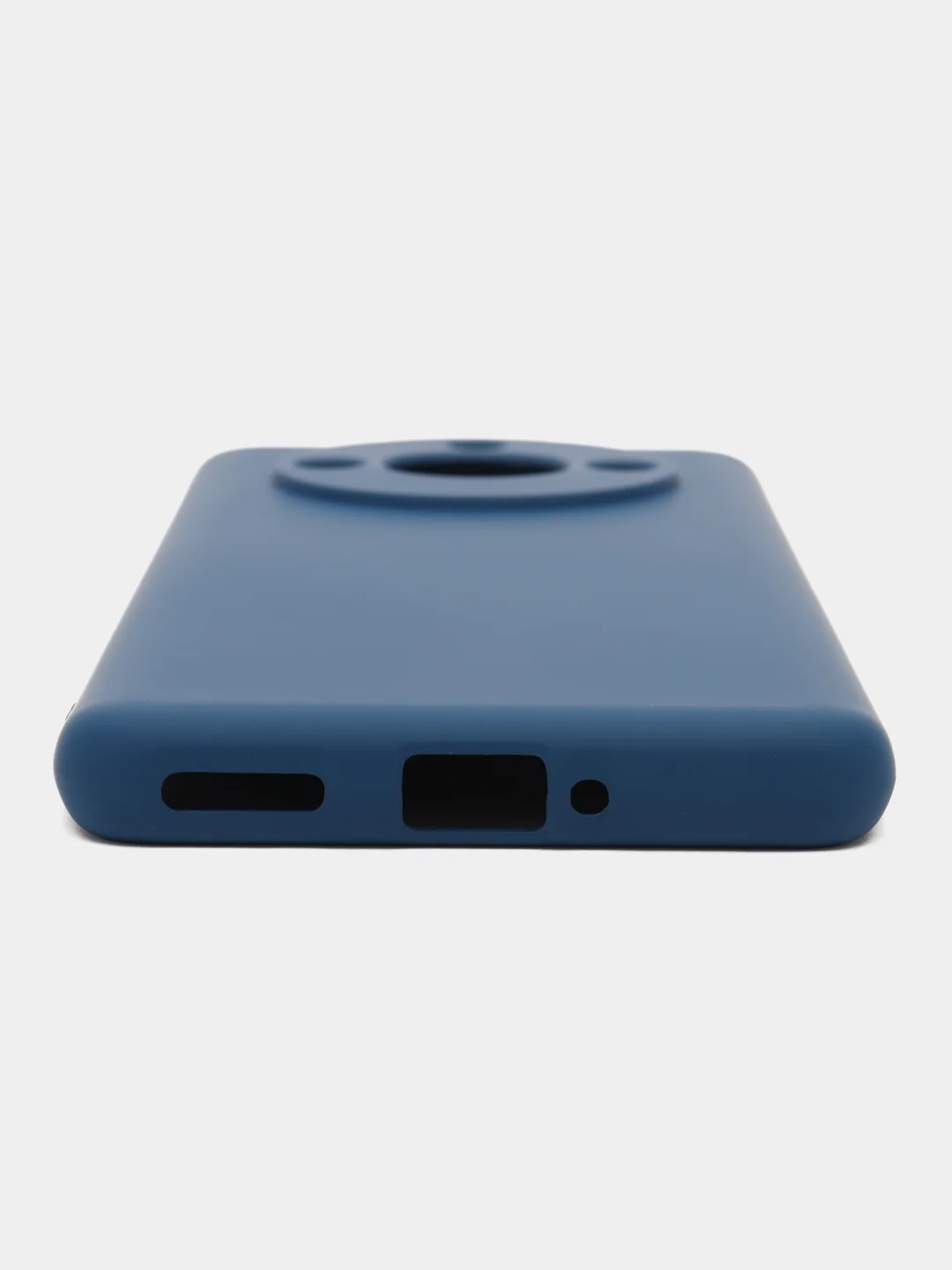 Синий чехол Silicone Cover для Realme 11 Pro 5G, 11 Pro Plus (Реалме 11 Про Плюс), силиконовый