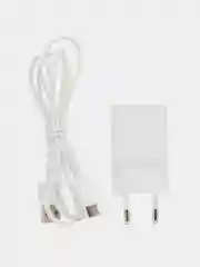 Белый зарядное устройство SAMSUNG S10+ c Quick Charge Qualcomm Сеть-USB