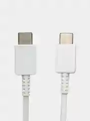 Белый кабель для SAMSUNG  USB Type-C (m), USB Type-C (m)