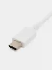 Белый кабель для SAMSUNG  USB Type-C (m), USB Type-C (m)